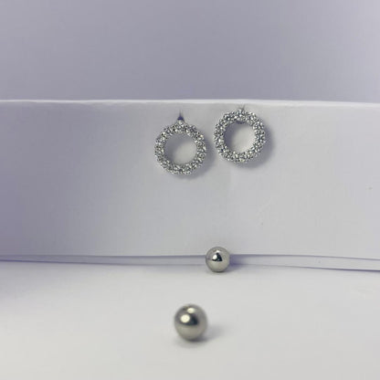 Boucles d'oreilles ronde